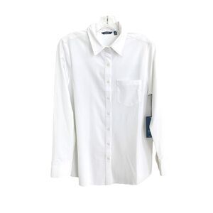 Peach White Trailblazer Button Down Shirt NWT Sz S